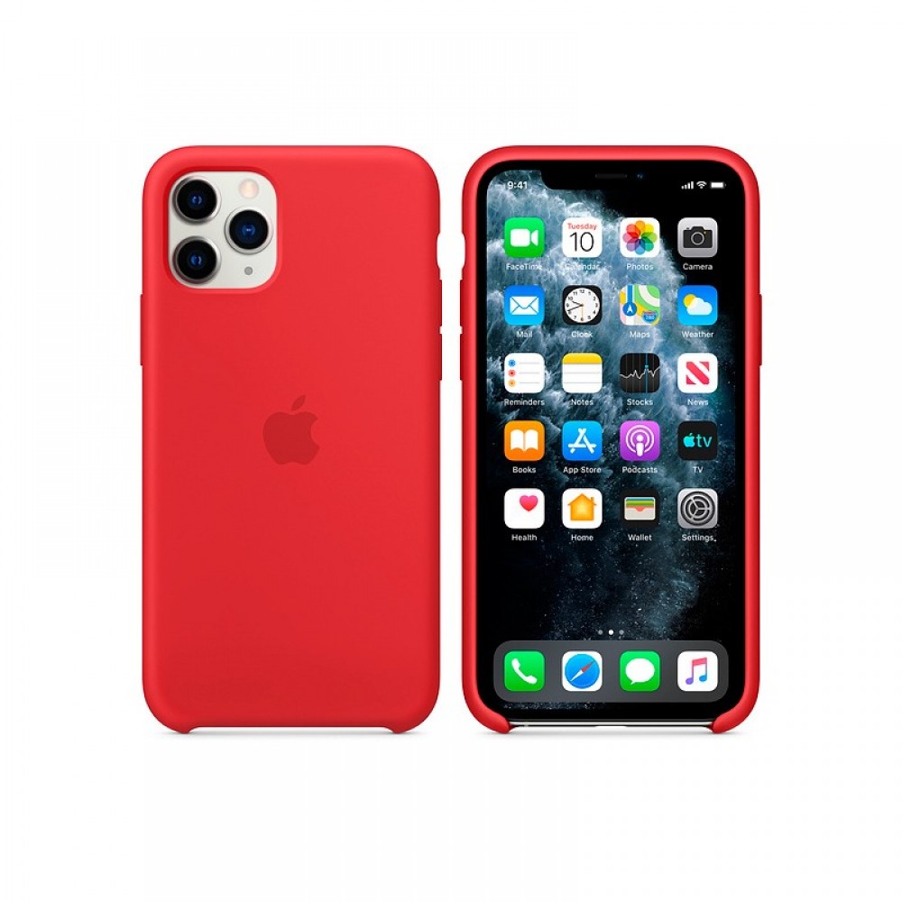Premium Θήκη Σιλικόνης Για Apple iPhone 11 Pro Max – Κόκκινο Θήκες iPhone