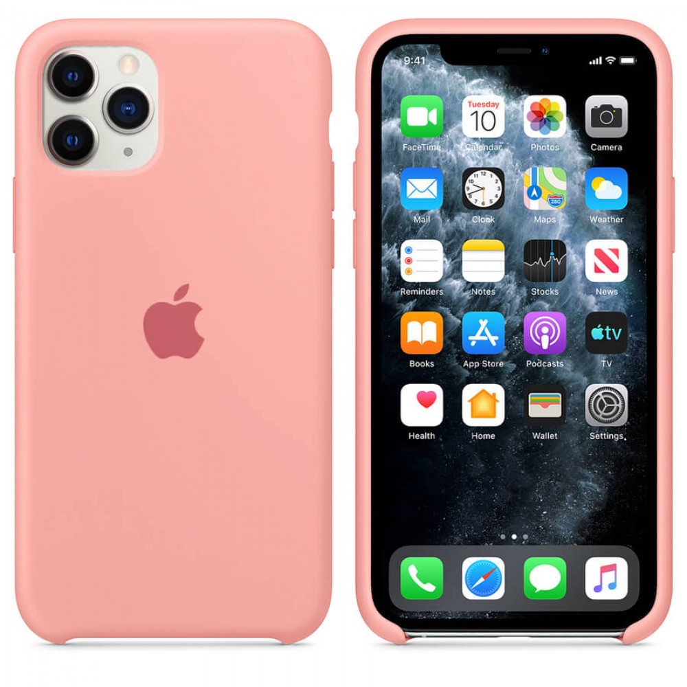 Premium Θήκη Σιλικόνης Για Apple iPhone 11 Pro – Ροζ Θήκες iPhone