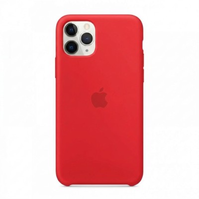 Premium Θήκη Σιλικόνης Για Apple iPhone 11 Pro Max – Κόκκινο
