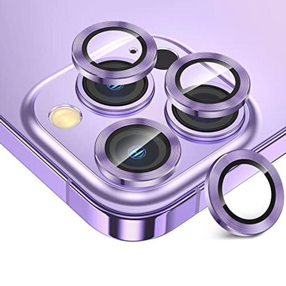 Προστατευτικό Κάμερας Full Cover Για iPhone 13 Pro / 13 Pro Max –Μωβ Προστασία οθόνης