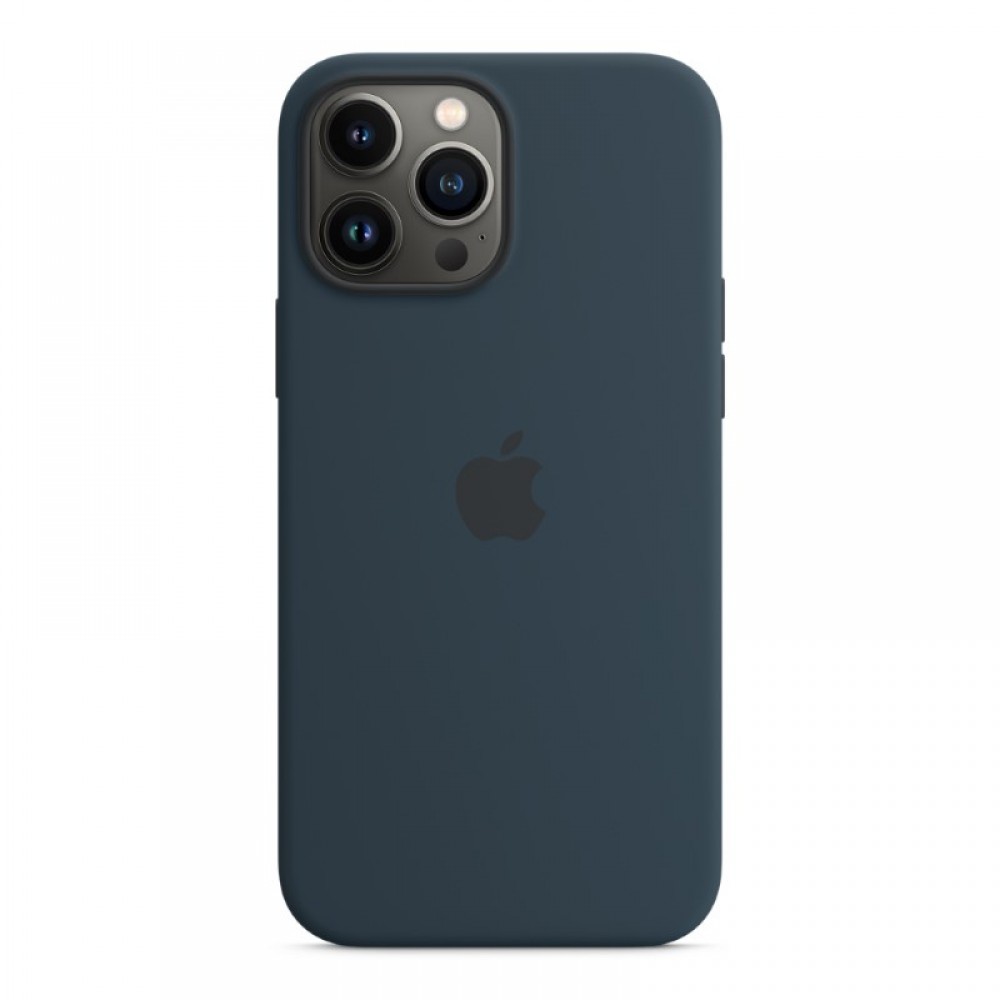 Premium Θήκη Σιλικόνης Για Apple iPhone 13 Pro Max – Σκούρο Μπλε Θήκες iPhone 13 Pro Max