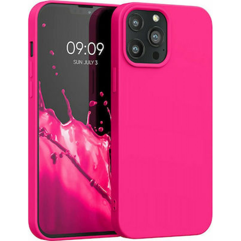Θήκη Σιλικόνης Για iPhone 13 Pro Max 5G Soft Case 2.0mm –Φούξια Θήκες iPhone 13 Pro Max