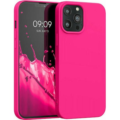 Θήκη Σιλικόνης Για iPhone 13 Pro Max 5G Soft Case 2.0mm –Φούξια