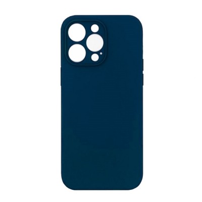 Θήκη Σιλικόνης Για iPhone 14 Pro Max Soft Case 2.0mm –Σκούρο Μπλε
