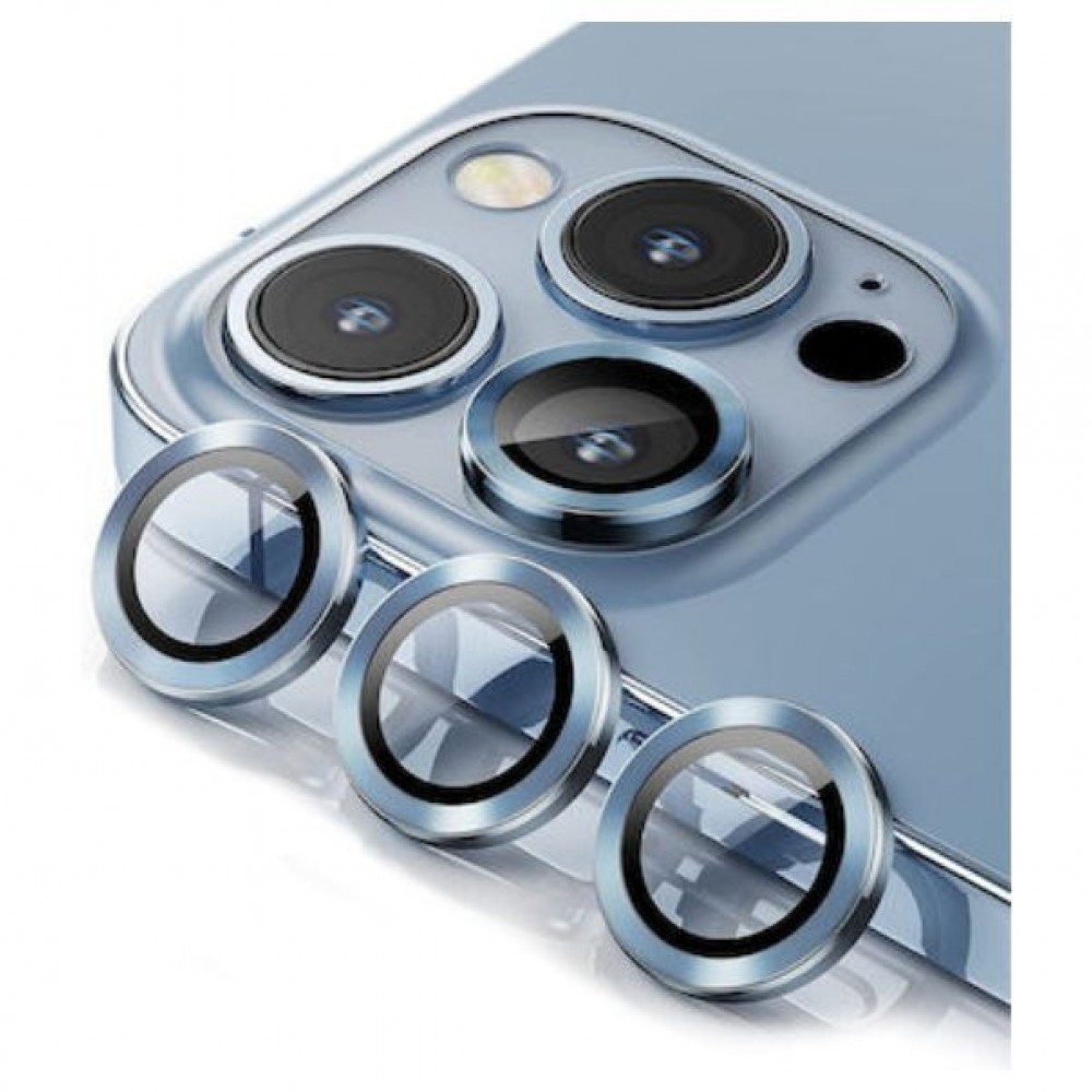 Προστατευτικό Κάμερας Full Cover Για iPhone 14 Pro / 14 Pro Max –Μπλε Προστασία οθόνης