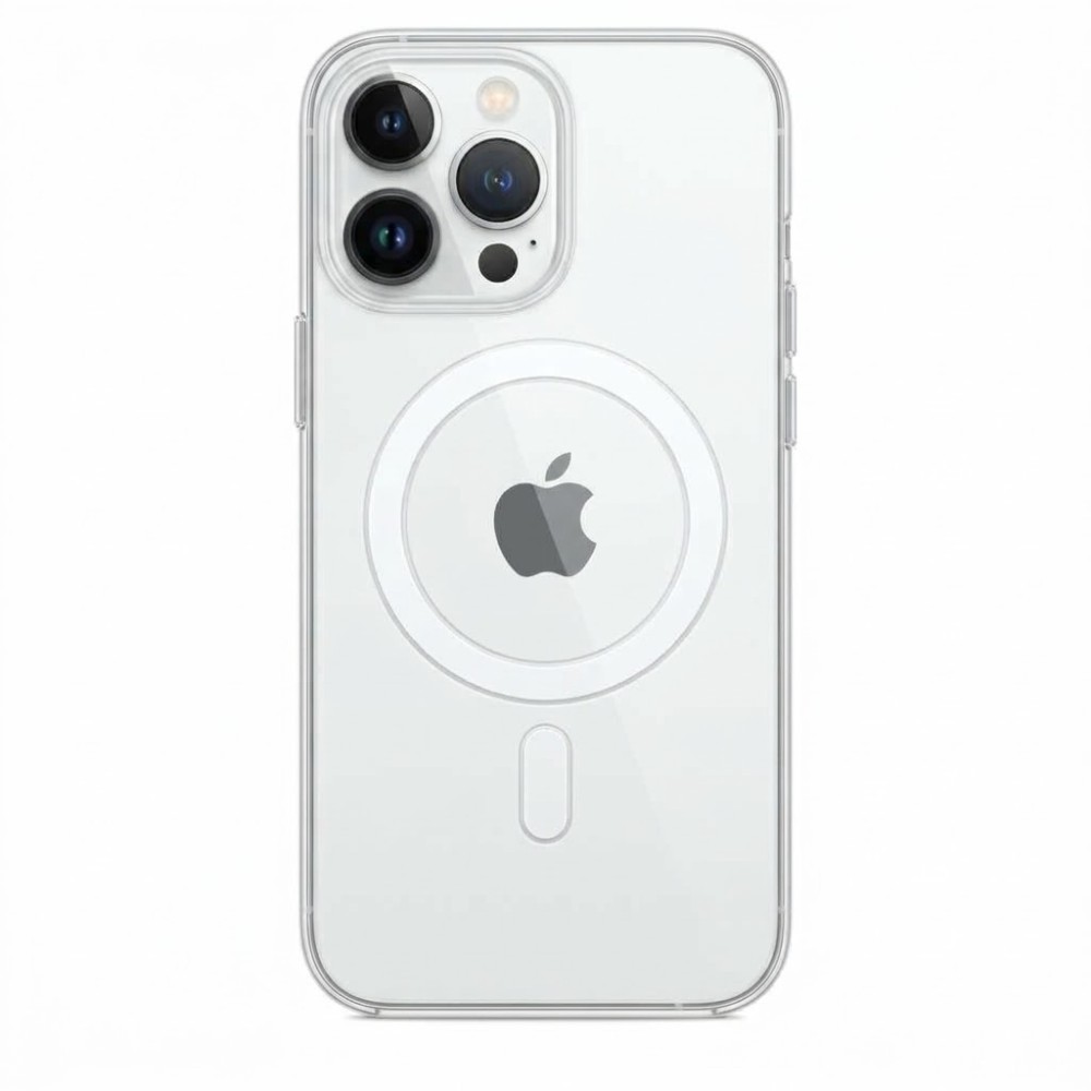 Θήκη iPhone 14 Pro MagSafe Σιλικόνης Διάφανη  Θήκες iPhone