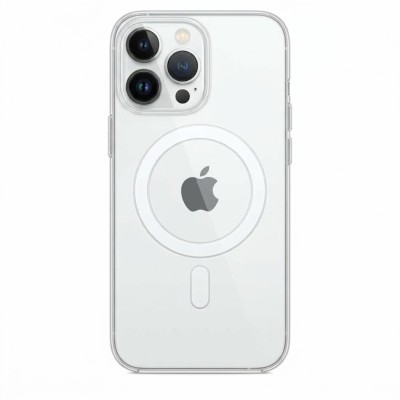 Θήκη iPhone 14 Pro MagSafe Σιλικόνης Διάφανη 