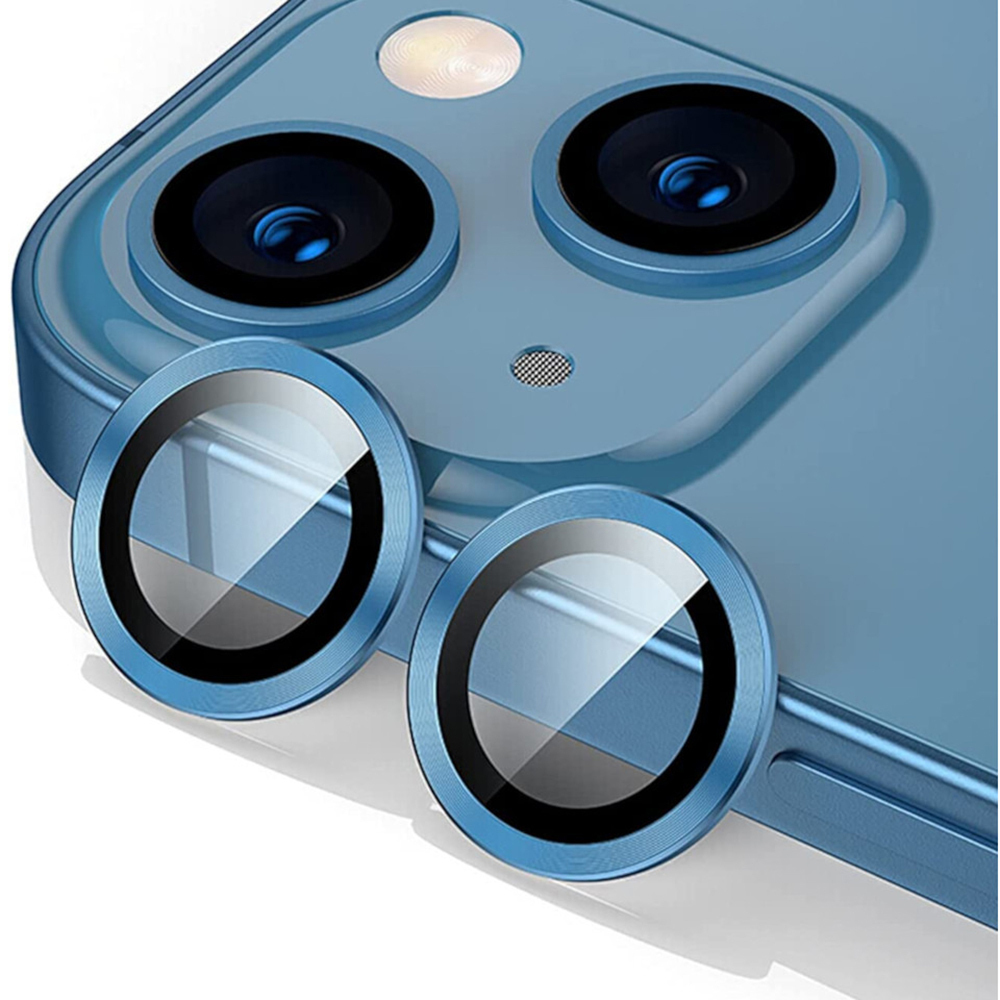 Προστατευτικό Κάμερας Full Cover Για iPhone 14 / 14 Plus –Μπλε Προστασία οθόνης