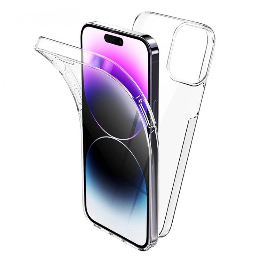 iPhone 14 Pro Θήκη 360 protection front and back full body- Διάφανη Θήκες iPhone 14 Pro