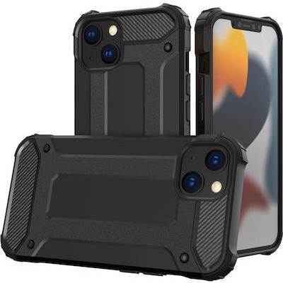 Θήκη iPhone 14 Plus Terrapin Armor Με Carbon Design –Μαύρο