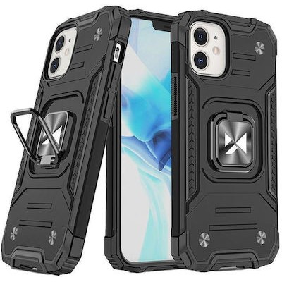 Θήκη iPhone 14 Pro Armor Ringstand- Μαύρη