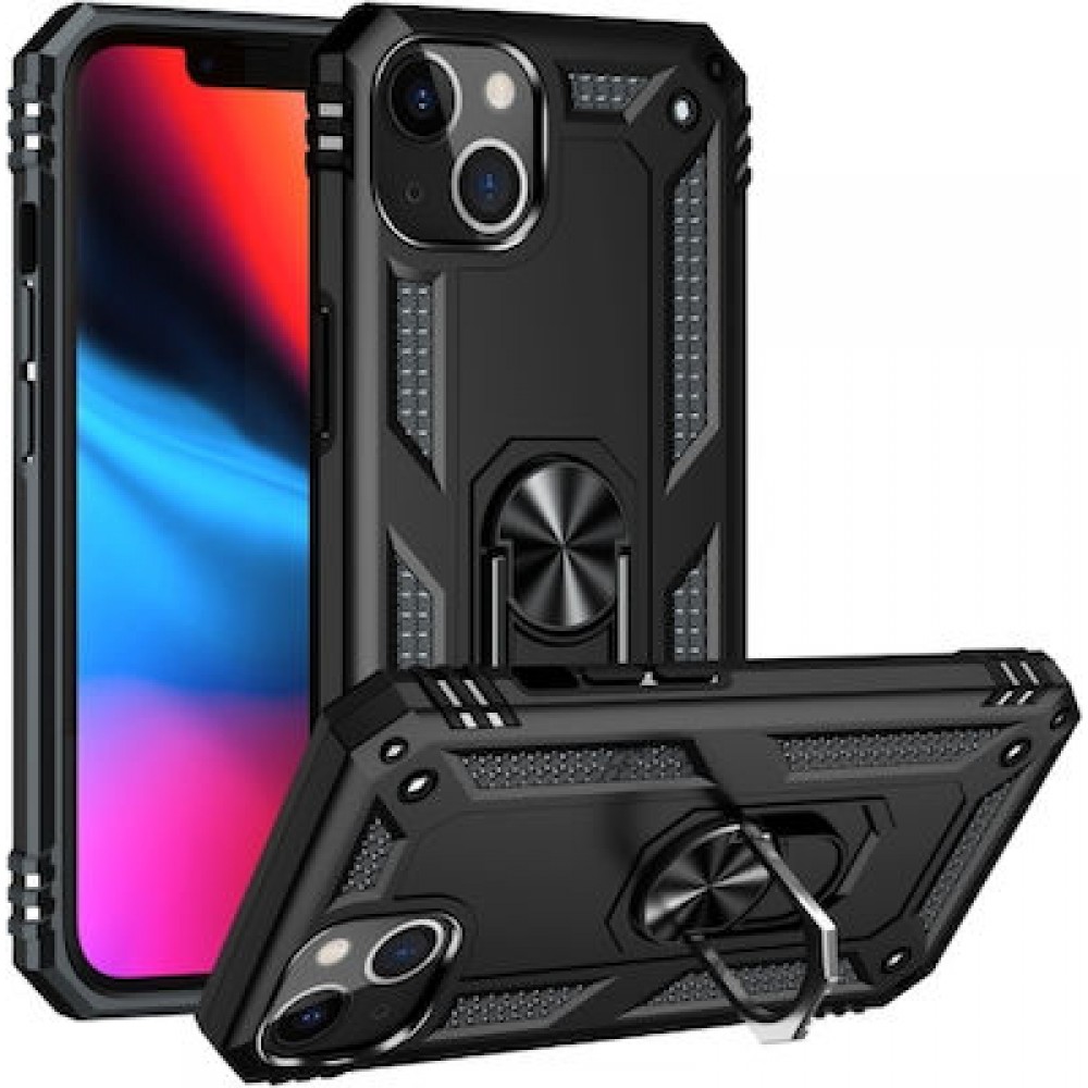 Θήκη iPhone 14 Plus Rugged Armor Cover -Black Θήκες iPhone