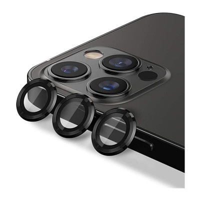 Προστατευτικό Κάμερας Full Cover Για iPhone 15 Pro 5G / 15 Pro Max 5G –Μαύρο