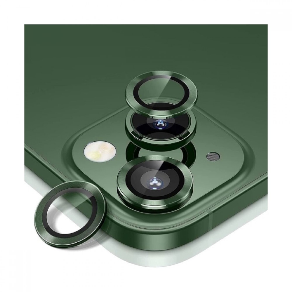 Προστατευτικό Κάμερας Full Cover Για iPhone 15 5G / 15 Plus 5G –Πράσινο Προστασία οθόνης