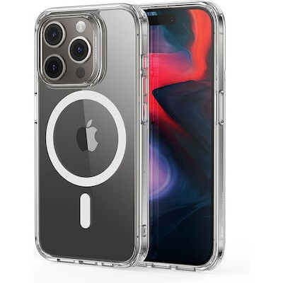 Θήκη iPhone 15 Pro 5G MagSafe Σιλικόνης -Διάφανη