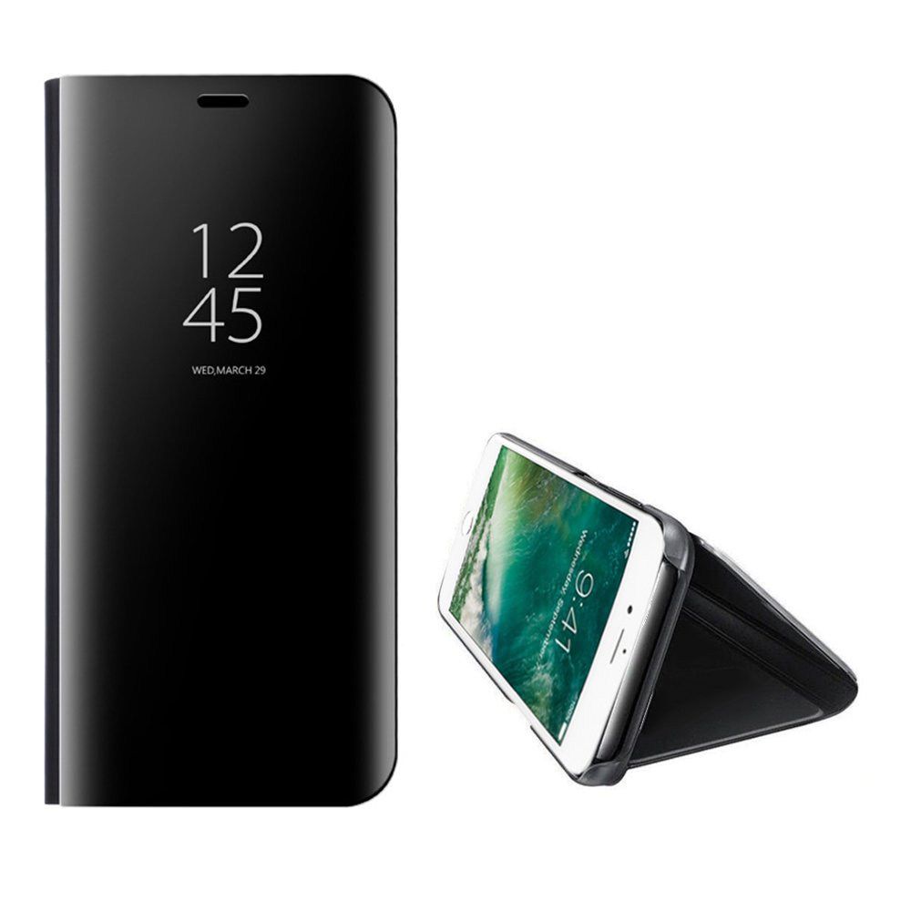 Θήκη iPhone 7 / 8 Smart Cover Clear View Standing Cover -Μαύρο Θήκες iPhone