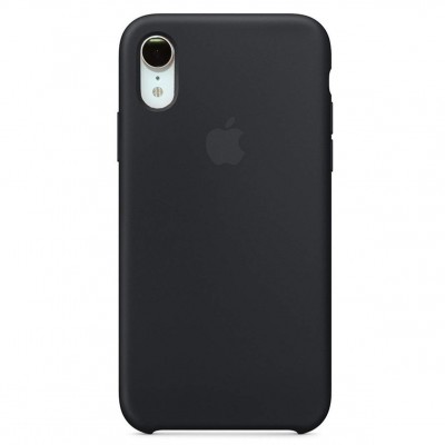 Premium Θήκη iPhone XR Σιλικόνης Soft Liquid Tpu -Black Grey