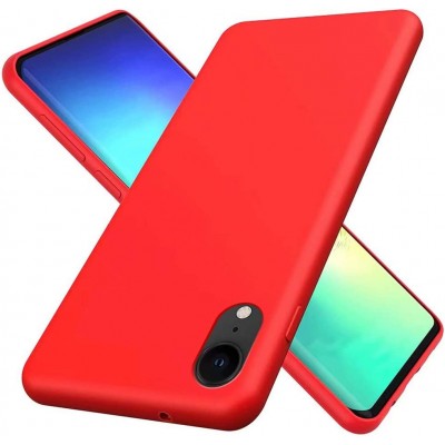 Θήκη iPhone XR Σιλικόνης Soft Liquid Tpu -Κόκκινο 