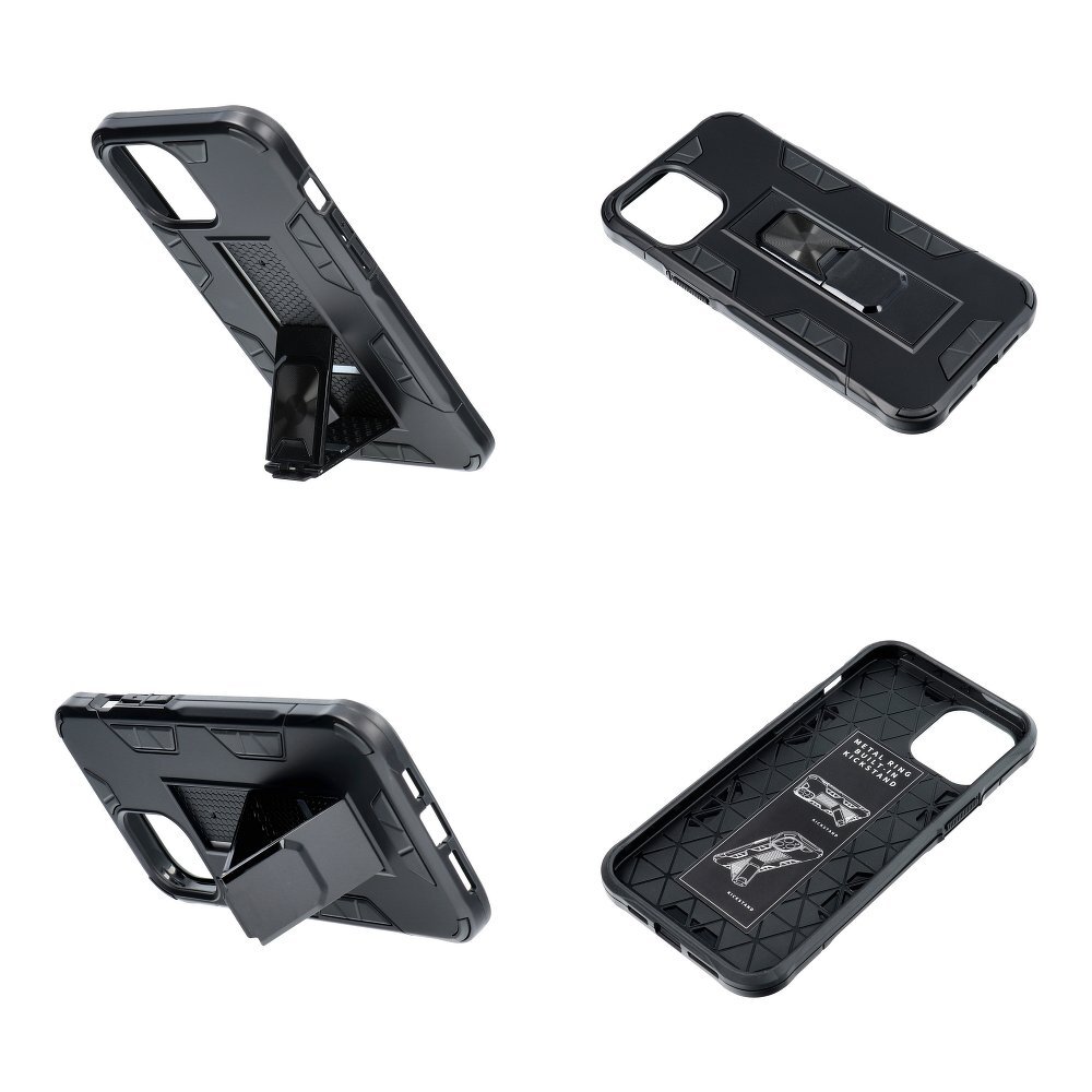 Θήκη iPhone 12 Pro Max Forcell DEFENDER Rugged Armor Cover- Black Θήκες iPhone