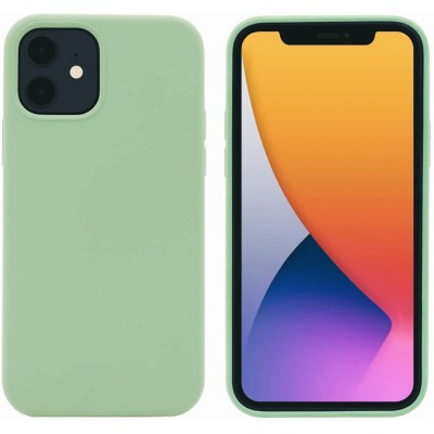 Θήκη Σιλικόνης Slim Fit Για iPhone 12 Mini 5.4" –Πράσινο