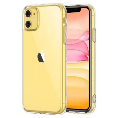 Θήκη Σιλικόνης Slim Fit Για iPhone 11 –Διάφανο