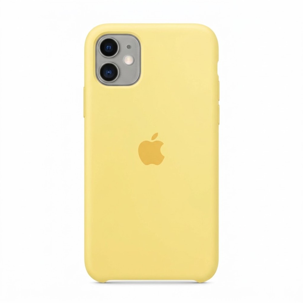 Premium Θήκη Σιλικόνης Για Apple iPhone 11 – Κίτρινο Θήκες iPhone