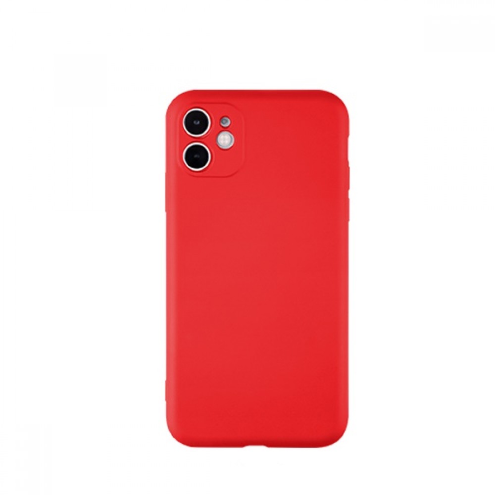 Θήκη Σιλικόνης Για iPhone 12 / 12 Pro Soft Case 2.0mm –Κόκκινο Θήκες iPhone