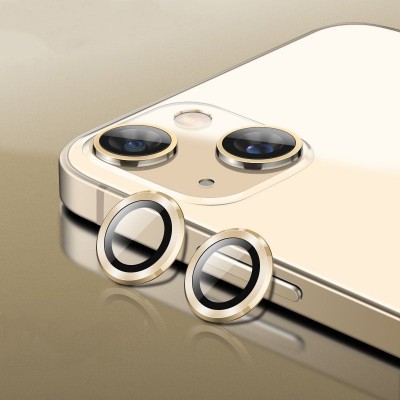 iPhone 12 Mini Film Full Cover Camera -Gold