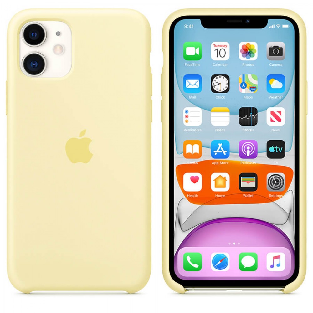 Premium Θήκη Σιλικόνης Για Apple iPhone 11 Pro – Κίτρινο Θήκες iPhone