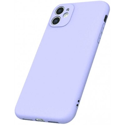 Θήκη Σιλικόνης Για iPhone 12 / 12 Pro Soft Case 2.0mm –Λιλά