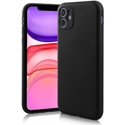 Θήκη Σιλικόνης Για iPhone 12 / 12 Pro Soft Case 2.0mm –Μαύρο