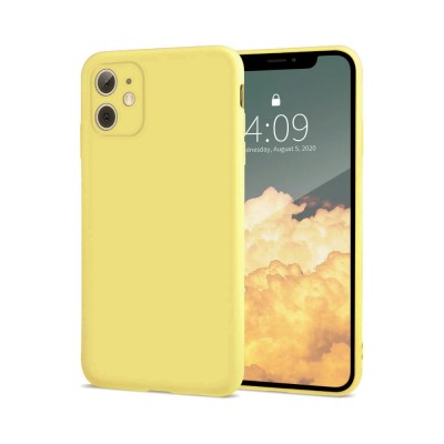 Θήκη Σιλικόνης Για iPhone 11 Soft Case 2.0mm –Κίτρινο