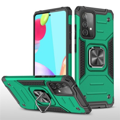Θήκη Samsung Galaxy A04s / A13 5G με σταντ Magnetic Armor TPU-Σκούρο Πράσινο