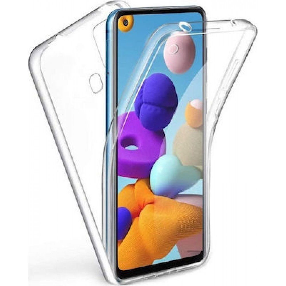 Samsung Galaxy A13 4G Θήκη 360 protection front and back full body- Διάφανη Θήκες Galaxy A13 4G