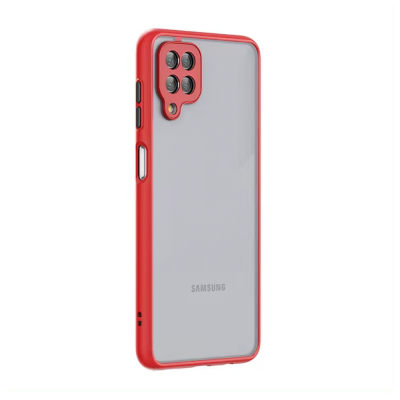Θήκη Samsung Galaxy A15 4G / 5G Translucent Matte Case Shockproof Protective - Κόκκινο