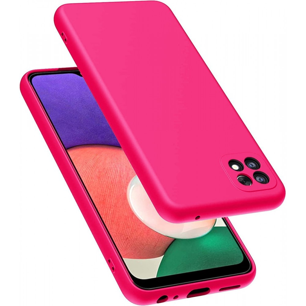 Θήκη Σιλικόνης Για Samsung Galaxy A22 5G Soft Case 2.0mm –Φούξια Θήκες Galaxy A22 5G