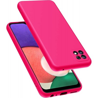 Θήκη Σιλικόνης Για Samsung Galaxy A22 5G Soft Case 2.0mm –Φούξια