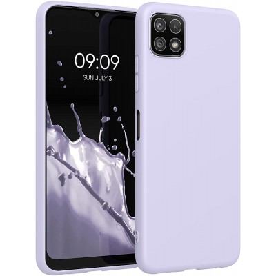 Θήκη Σιλικόνης Slim Fit Για Samsung Galaxy A22 5G –Λιλά