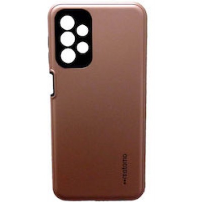 Θήκη Samsung Galaxy A23 4G / 5G Motomo Tough Armor Back Cover Υβριδική κατασκευή -Ροζ Χρυσό