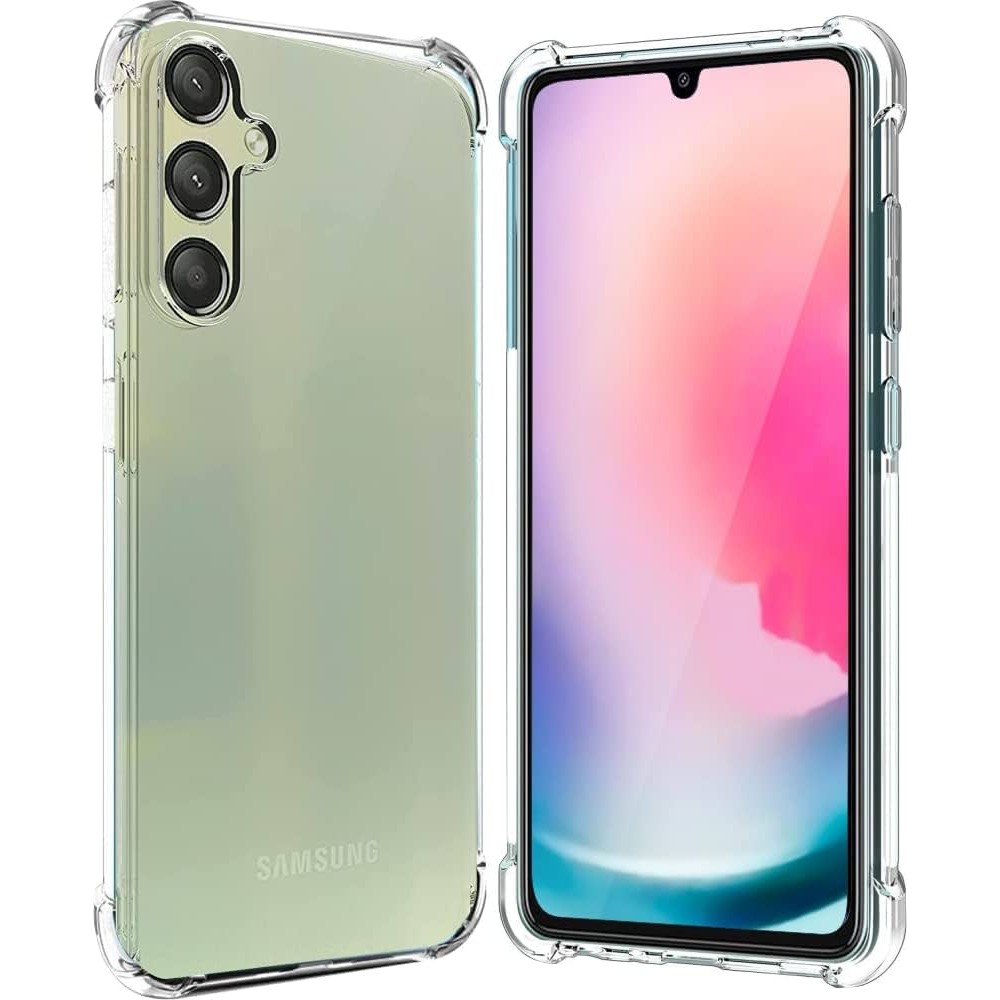 Θήκη Samsung Galaxy A24 5G Σιλικόνης Anti Shock 1.5mm -Διάφανη Θήκες Smartphone