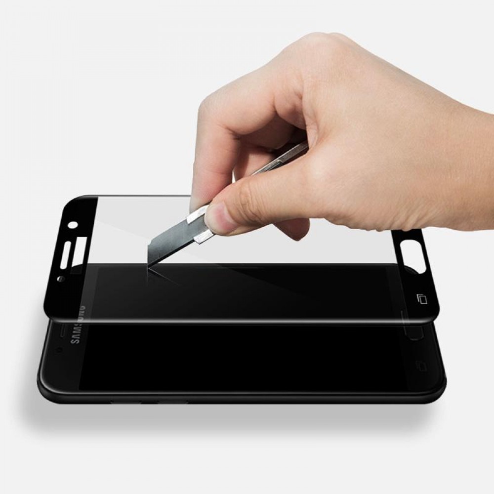 Samsung Galaxy A3 2017 3D Full Face Προστατευτικό Οθόνης Αντιχαρακτικό Γυαλί –Μαύρο Προστασία οθόνης