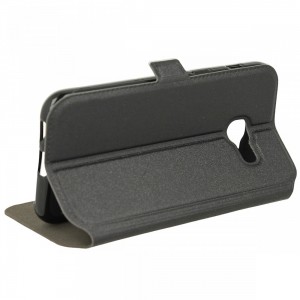 Θήκη Samsung Galaxy A3 2017 Smart Book με Δυνατότητα Stand Θήκη Πορτοφόλι -Black Θήκες Smartphone