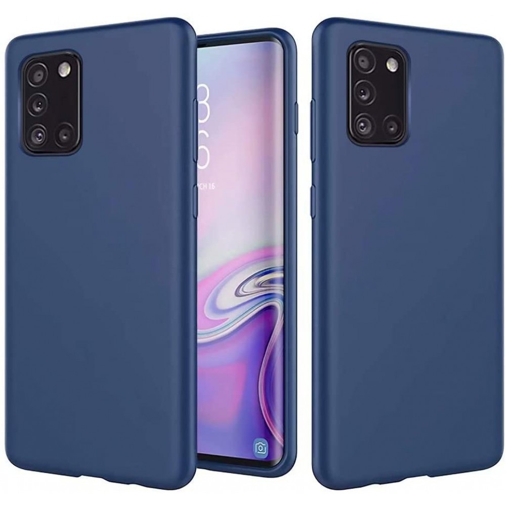 Θήκη Σιλικόνης Για Samsung Galaxy A31 Soft Case 2.0mm –Σκούρο Μπλε Θήκες Smartphone