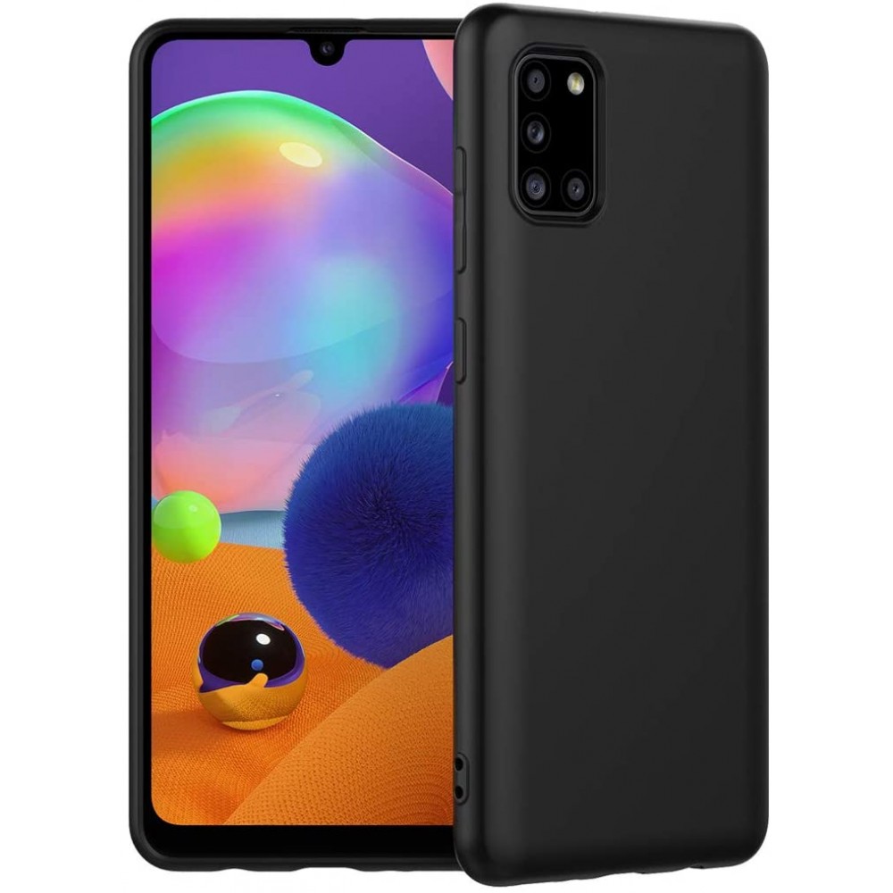 Θήκη Σιλικόνης Για Samsung Galaxy A31 Soft Case 2.0mm –Μαύρο Θήκες Smartphone