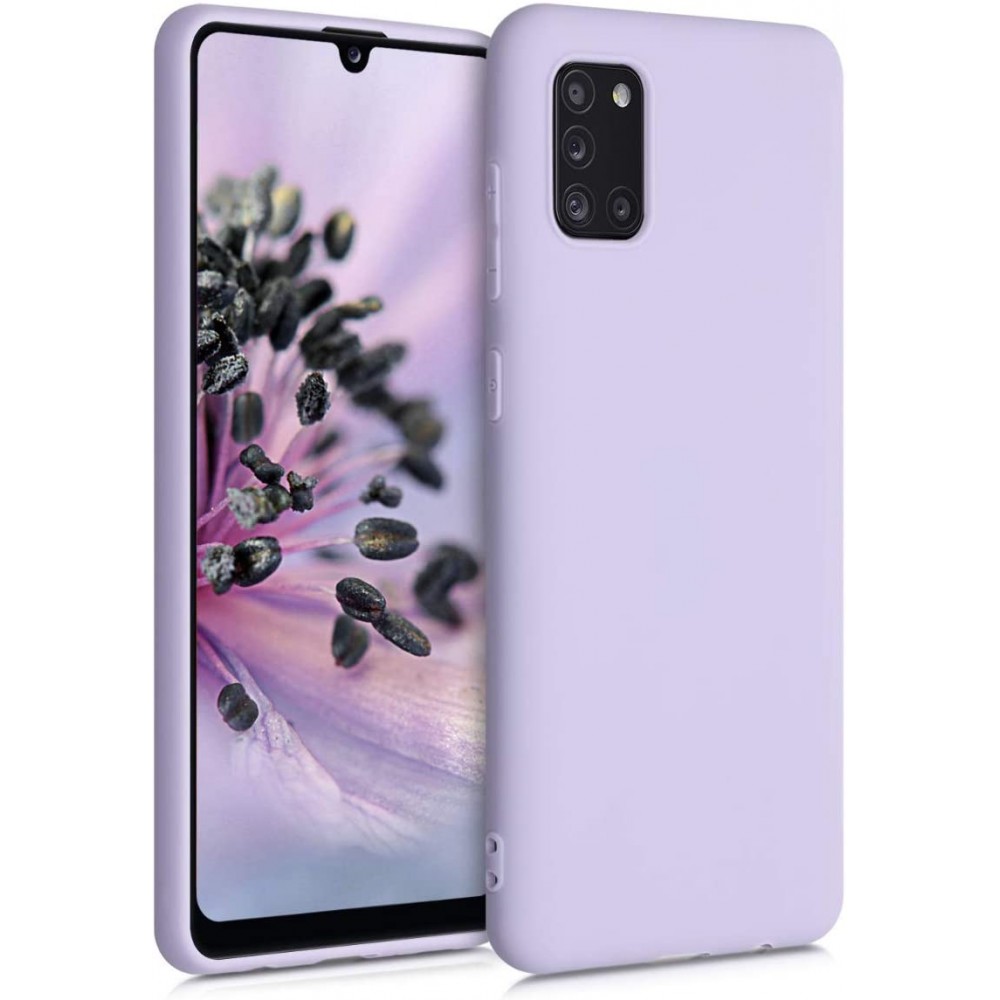 Θήκη Σιλικόνης Για Samsung Galaxy A31 Soft Case 2.0mm –Μωβ Θήκες Smartphone
