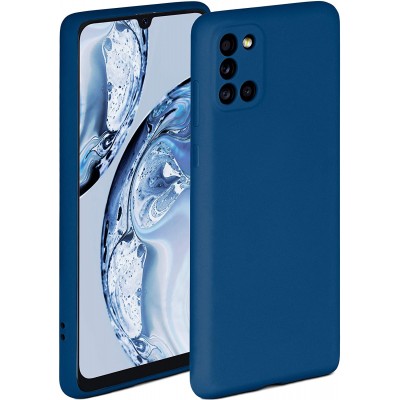 Θήκη Samsung Galaxy A32 5G  Σιλικόνης Soft Full  Liquid Tpu -Dark Blue