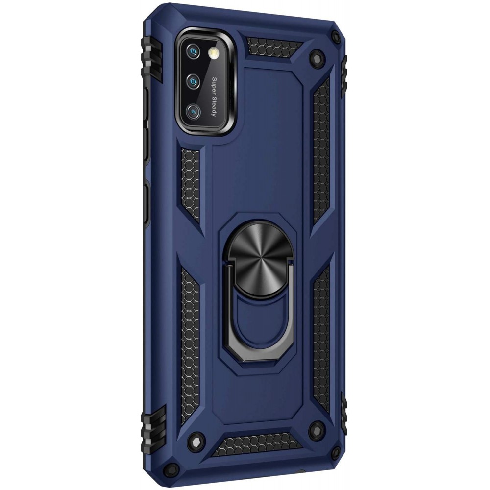 Θήκη Samsung Galaxy A41 Rugged Armor Cover -Σκούρο Μπλε Θήκες Smartphone