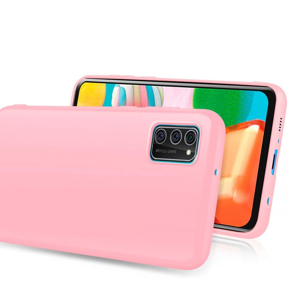 Θήκη Σιλικόνης Slim Fit Για Samsung Galaxy A41 –Ροζ Θήκες Smartphone