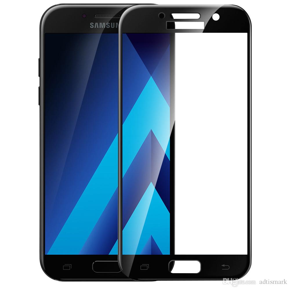 Samsung Galaxy A5 2017 3D Full Face Προστατευτικό Οθόνης Αντιχαρακτικό Γυαλί –Μαύρο Προστασία οθόνης