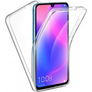 Samsung Galaxy A50 / A30s / A50s Θήκη 360 protection front and back full body- Φούξια / Διάφανη Θήκες Galaxy A50 / A30s